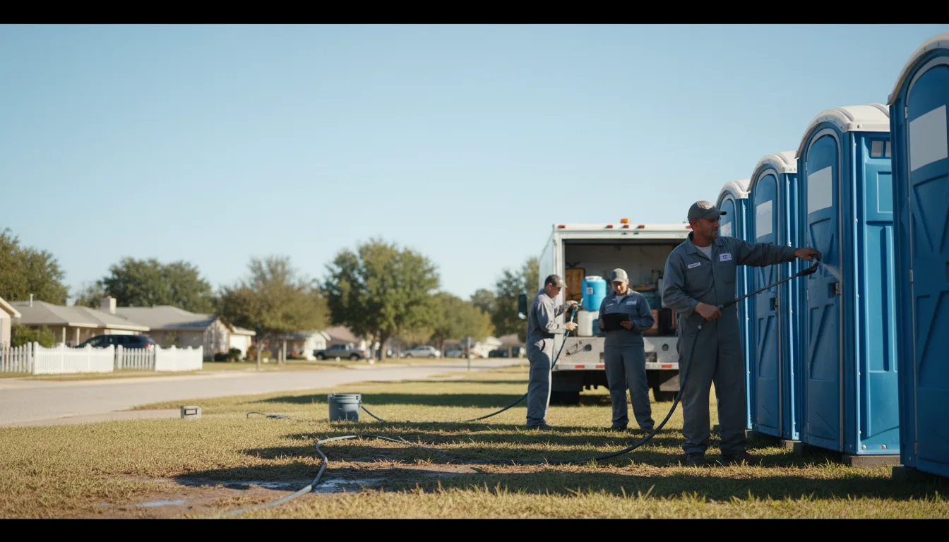 Long-Term Portable Toilet Rental in Medina, OH near me